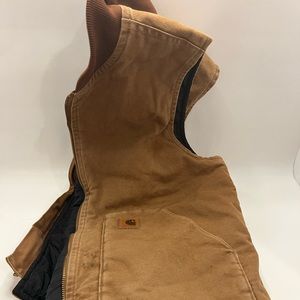 Carhartt Vest #14806 Brown - Size Large Tall
